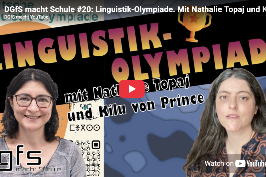 Screenshot von dem Video auf Youtube