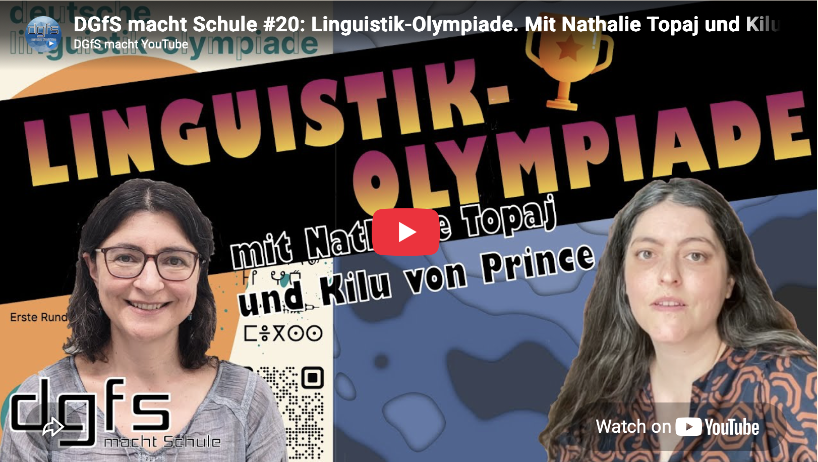 DOL in der Videoreihe „DGfS macht Schule“